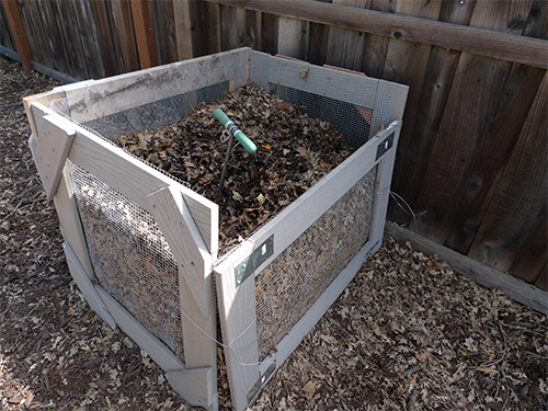 Sawdust compost