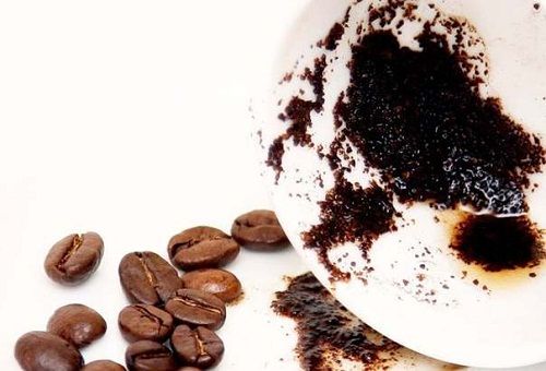 cake coffee on a plate