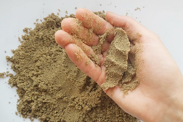 الرمل لإنبات البذور فيه